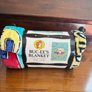 Buc-ee’s Happy Camper Soft Blanket from 2023